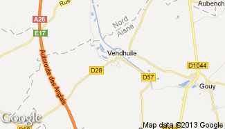 Plan de Vendhuile