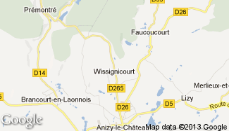 Plan de Wissignicourt