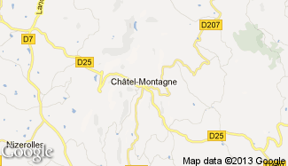 Plan de Châtel-Montagne