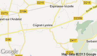 Plan de Cognat-Lyonne