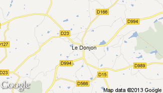 Plan de Le Donjon