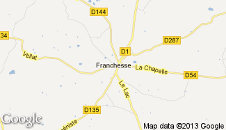 Plan de Franchesse