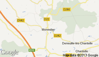Plan de Monestier