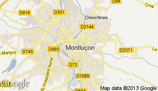 Plan de Montluçon