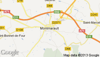 Plan de Montmarault
