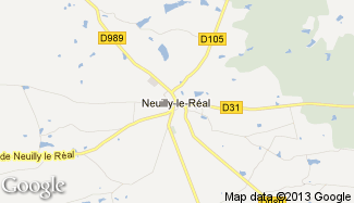 Plan de Neuilly-le-Réal