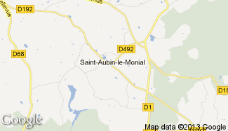 Plan de Saint-Aubin-le-Monial