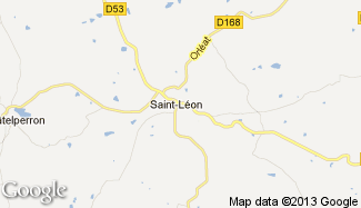 Plan de Saint-Léon