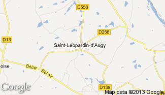 Plan de Saint-Léopardin-d'Augy