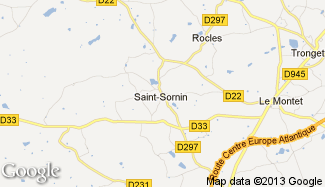 Plan de Saint-Sornin