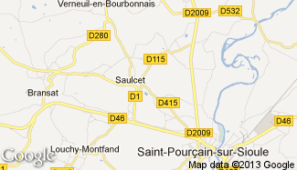 Plan de Saulcet