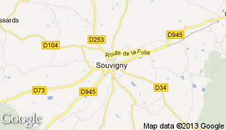 Plan de Souvigny
