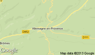 Plan de Allemagne-en-Provence