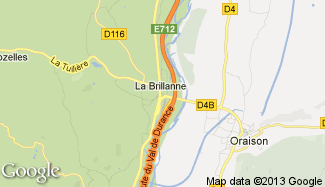 Plan de La Brillanne