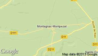 Plan de Montagnac-Montpezat