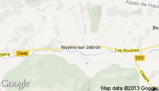 Plan de Noyers-sur-Jabron