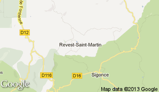 Plan de Revest-Saint-Martin