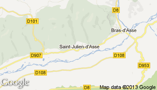 Plan de Saint-Julien-d'Asse