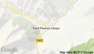 Plan de Saint-Paul-sur-Ubaye