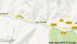 Plan de Les Thuiles