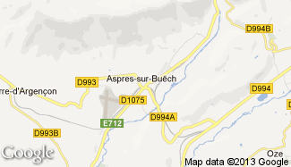 Plan de Aspres-sur-Buëch
