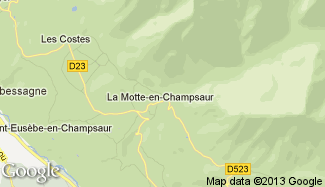 Plan de La Motte-en-Champsaur