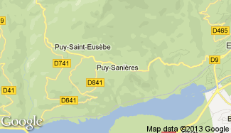 Plan de Puy-Sanières