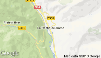 Plan de La Roche-de-Rame