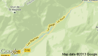 Plan de Saint-Maurice-en-Valgodemard