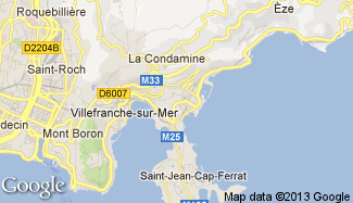 Plan de Beaulieu-sur-Mer