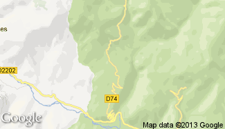 Plan de Châteauneuf-d'Entraunes