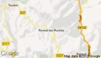 Plan de Revest-les-Roches