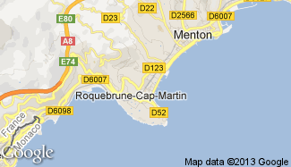 Plan de Roquebrune-Cap-Martin