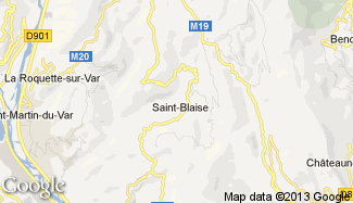 Plan de Saint-Blaise