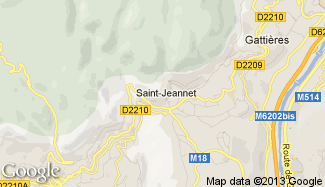 Plan de Saint-Jeannet