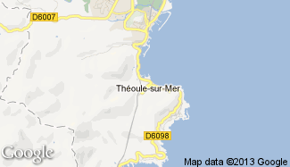 Plan de Théoule-sur-Mer