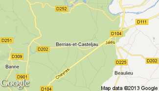 Plan de Berrias-et-Casteljau