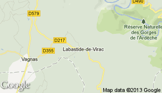 Plan de Labastide-de-Virac