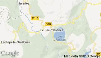 Plan de Le Lac-d'Issarlès