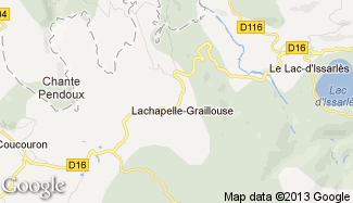 Plan de Lachapelle-Graillouse