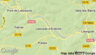 Plan de Lalevade-d'Ardèche
