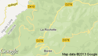 Plan de La Rochette
