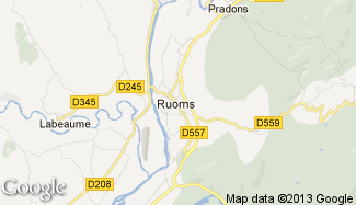 Plan de Ruoms