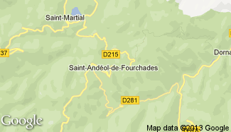 Plan de Saint-Andéol-de-Fourchades