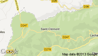 Plan de Saint-Clément