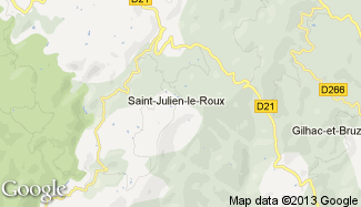 Plan de Saint-Julien-le-Roux