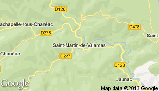Plan de Saint-Martin-de-Valamas