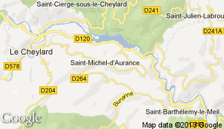 Plan de Saint-Michel-d'Aurance