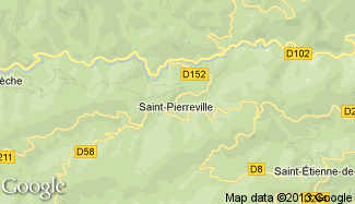 Plan de Saint-Pierreville