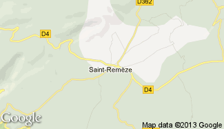 Plan de Saint-Remèze